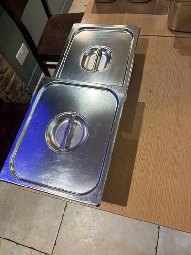 Stainless Steel Food Prep Containers & Lids
