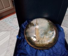 Domed Paper Weight John Constable