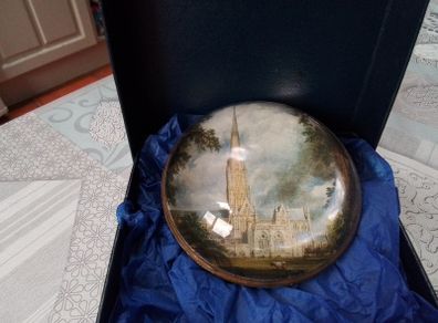Domed Paper Weight John Constable