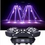 RGB Mini 9 LEDs Bird Moving Head Stage Light DMX-512 Party Disco Club Image 5