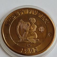 Ireland 25 ECU error coin 1992