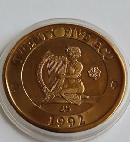 Ireland 25 ECU error coin 1992
