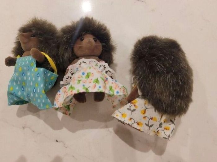 Sylvanian Family House, furniture & figures