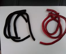 Four piece soft plush Dyson strips