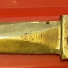 Brass Dublin collectable letter opener