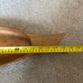 Vintage Hand Carved Wooden Fish Shaped Serving Bowl Image 4