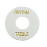 Switch Washer, Rhythm/Treble, Gold Lettering, for LP, SG etc Image 4