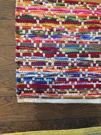 60 by 110 recycled polyester rug