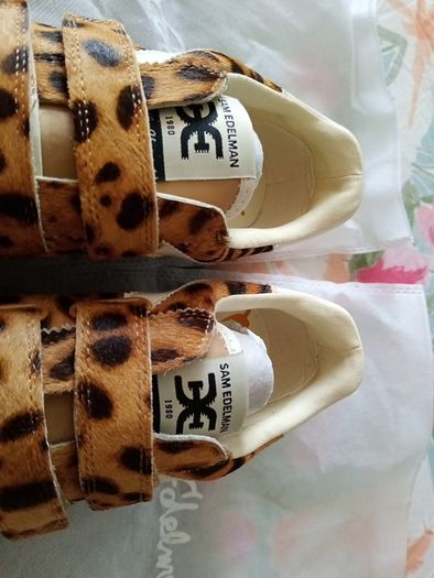 Sam Edelman Talia Trainers Leopard
