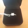 18 C White gold CZ Dress Ring Image 2