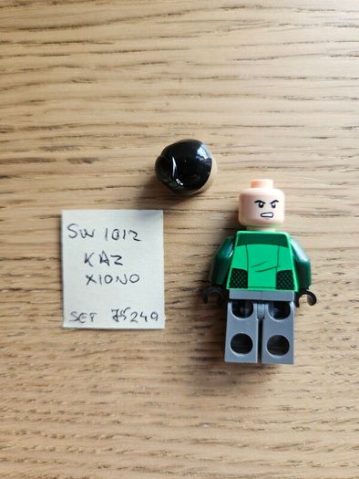 lego sw1012 kaz xiono, set star wars 75240