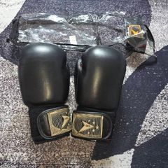 KMA leather boxing gloves 14oz