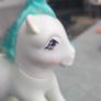 Cupcake HTF Deflocked So Soft Ponies SS MLP G1 My Little Pony Image 3