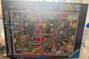 Ravensburger 1000 pieces jigsaw puzzle - Awesome alphabet E