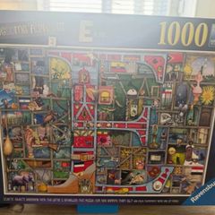 Ravensburger 1000 pieces jigsaw puzzle - Awesome alphabet E