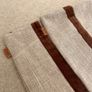 Ferm living 2 velvet/linen cushion covers Image 2