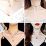 100Pcs Wholesale Bulk Lots Jewelry Making Charms Assorted Gold Plated Enamel Pendants for DIY Necklace Bracelet Earring Craft Supplies (FREE POSTAGE) Image 4