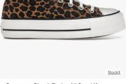 Converse Hi Animal print  great condition