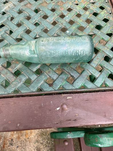 W Bateman  Fishguard cod bottle