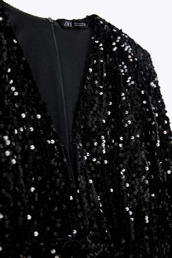 Zara Velvet Blazer Dress