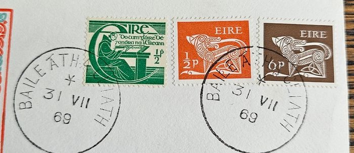 Ireland 1922 1969 Stamps on Envelopes
