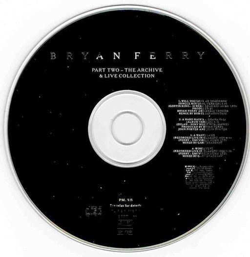 Bryan Ferry - I Put A Spell On You - The Archive & Live Collection