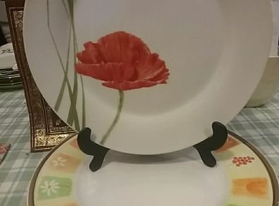 Three Mix & Match Dinner Plates