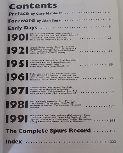 Tottenham Hotspur Illustrated History Book