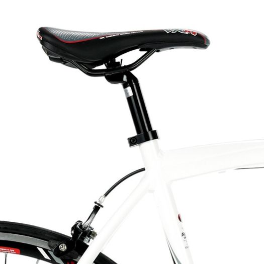 56cm Viking Elite 18 Speed STI 700c Wheel Gents, White
