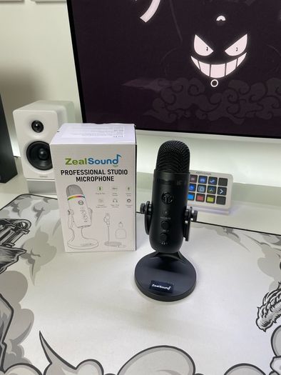 ZealSound K66 Pro USB Microphone | RGB | Gaming & Streaming