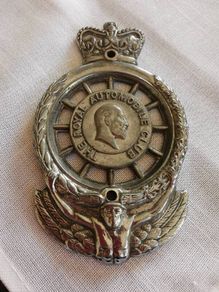 Post WW11 Royal Automobile Club Badge