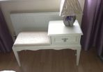 Telephone Table with seat
