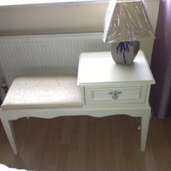 Telephone Table with seat