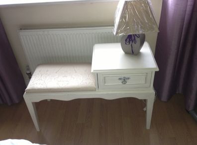 Telephone Table with seat
