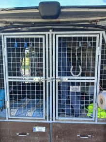 Kennels for a hiace van