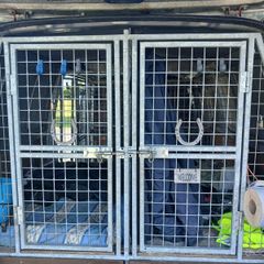 Kennels for a hiace van