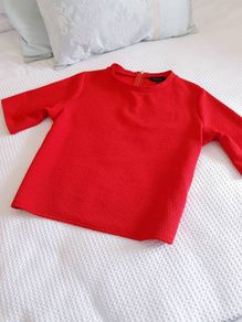 Red New Look Top - Size 14