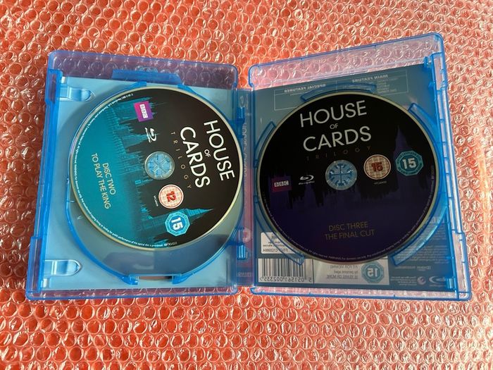 House of Cards Trilogy 3 disc Blu ray