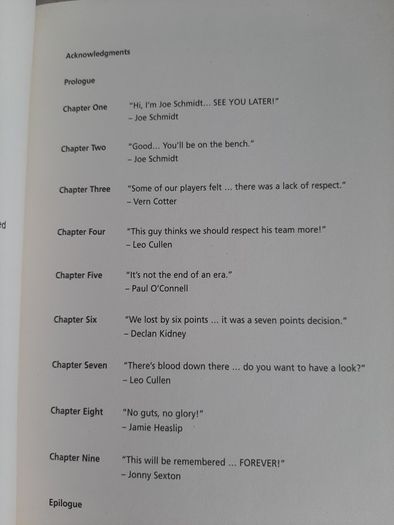 Leo Cullen  Book
