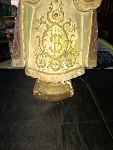 Beautiful Very Large Old Child of Prague Statue, likely produced in Ireland during the early 20th century, Postage Available or collection, Measurements are in the photo's