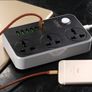 New Power Strip with 3 AC Sockets + 6 USB Ports Image 10