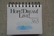 Hope.Dream.Live Calendar, Inspirational calendar, Helen Exley calendar,gift