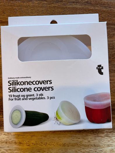 Silicone covers for fruit and veg BNIB