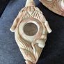 Vintage Oriental Onyx Tea Set With Tray Image 3