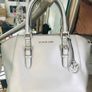 BNWT Michael Kors Ciara Tote Bag Silver WORTH 350 Image 4