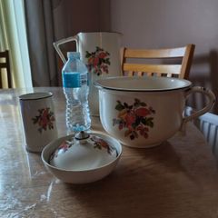 chamber pot and wash set
