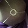 Set of 2 purple shade lamps Image 8