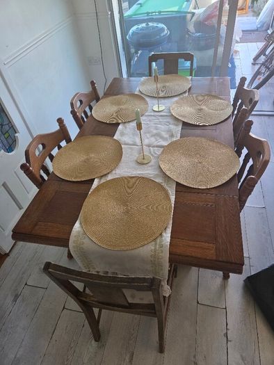 Table and chairs
