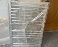 Sonas Straight Radiator 800X500 Chrome