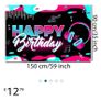 TIK TOK birthday backdrop Image 2